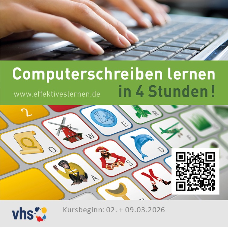 Computerschreiben lernen in nur 4 Stunden!